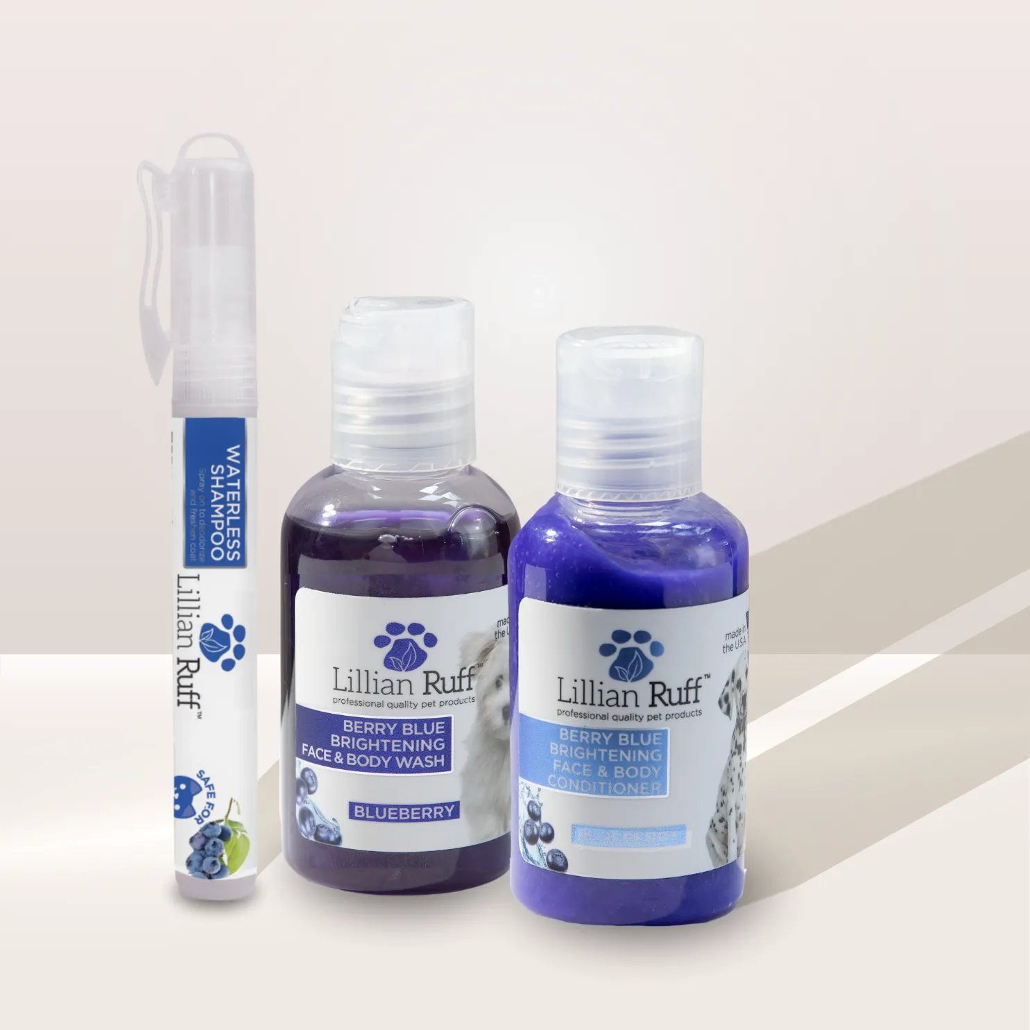 Berry Blue Brilliance Travel Set